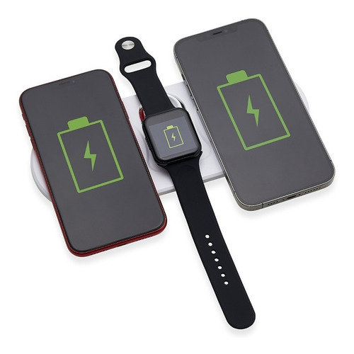 Imagem 4 de 7 de Base Dual Indução Para Celulares E Iwatch