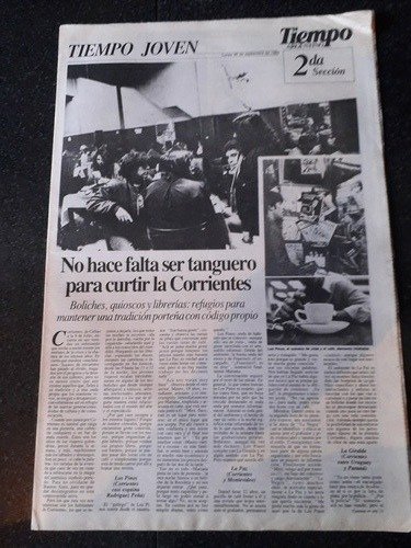 Diario Tiempo Argentino Gasalla Legrand 26 9 1983