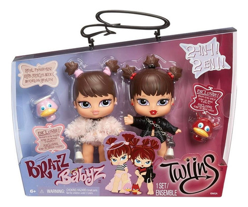 Muñeca Bratz Babyz Gemelas 2 Pack Twins