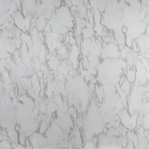 Mesa De Centro De Lujo Moderna Para Sala Minimalista Mármol Blanco