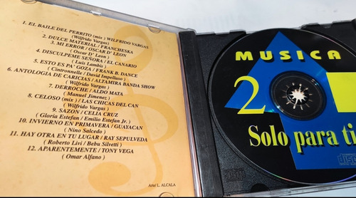 Música Latina Cd Merengue Salsa Tecno Original Disco (Usado)