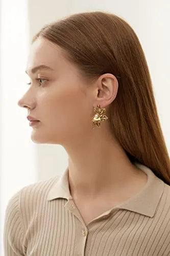 Povik Anillos De Circonita Cúbica Con Corazón De Oro Para Mu