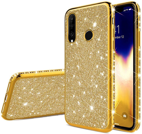 Funda Para Huawei P Lite Glitter Case, Nia Mujer Bling ...