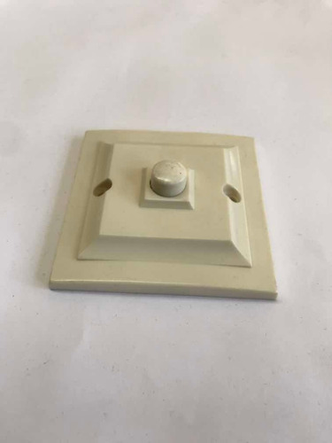 Interruptor Pulsador Exterior Timbre Blanco