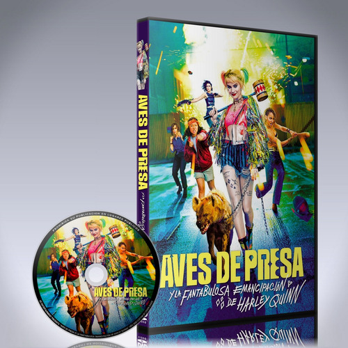 Harley Quinn Birds Of Prey Dvd Audio Latino/ingles