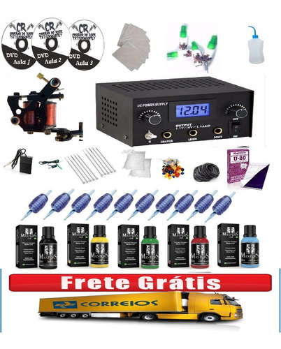 Kit Tattoo Profissional 4 Up Digital Completo Tatuagem