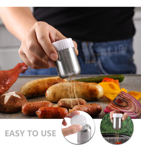 Recipiente Para Condimentos De Cocina Con Tarro De Sal De Ac