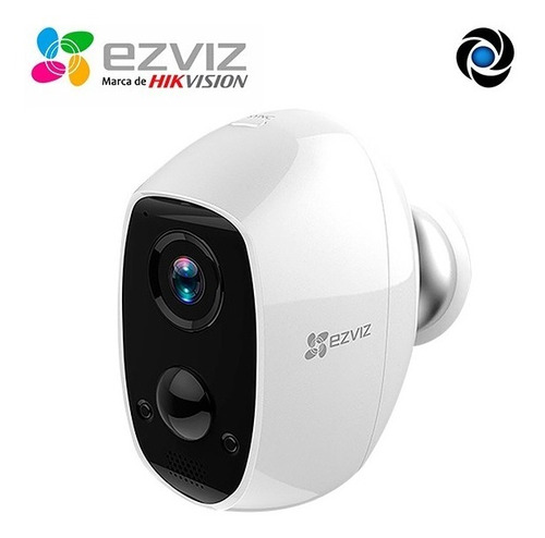 Imagen 1 de 9 de Camara Ip Wifi Ezviz 1080p 2mp Con Bateria Sin Cable Autonoma Exterior Inalambrica