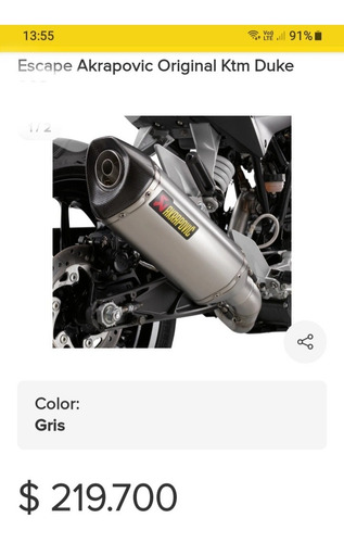 Imagen 7 de 7 de Ktm Duke 390