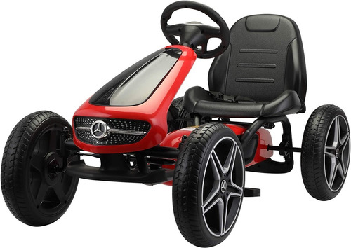 Go Kart Mercedes Benz Rojo - Kidscool