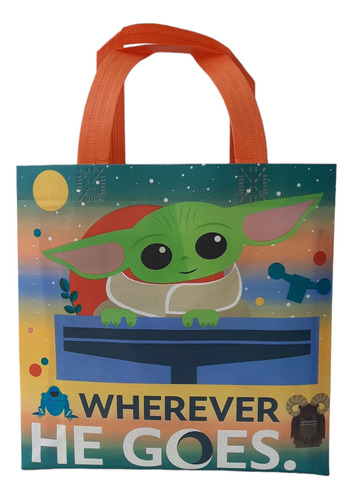  Fiesta Baby Yoda 20 Bolsas Grogu Dulceros Star Wars