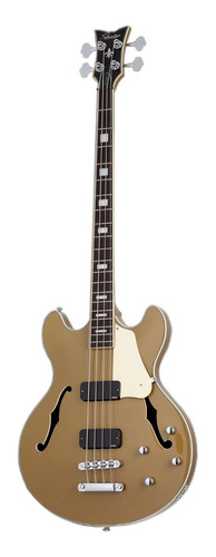 Schecter Corsair Bass Bajo Eléctrico Semihueco Metallic Gold Acabado del cuerpo Barnizado Color Dorado