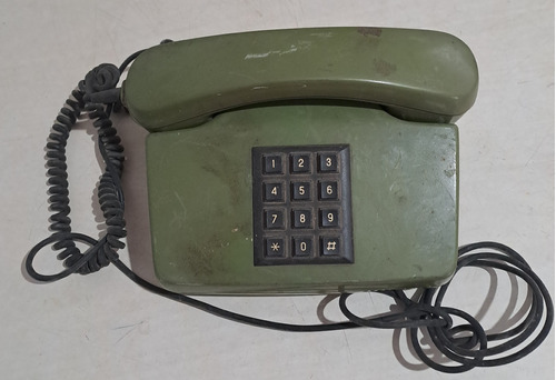 Antiguo Teléfono Verde Entel A Botonera