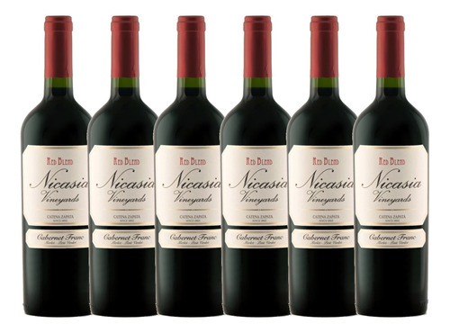 Vino Nicasia Red Blend Cabernet Franc 750ml Caja X6 - Gobar®