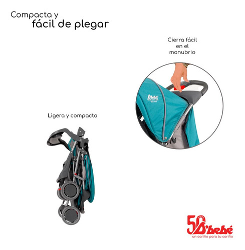 D´bebé Carriola Citi Carriola Cómoda Y Ligera Por Su