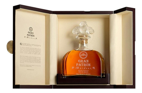 Pack De 12 Tequila Gran Patrón Burdeos Añejo 750 Ml