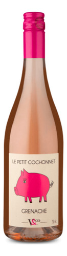Vinho Le Petit Cochonnet I.g.p. Grenache 750ml Rosé Kit C/6