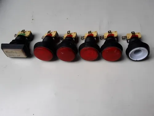 Boton Pulgador Rojo Usados (Usado)