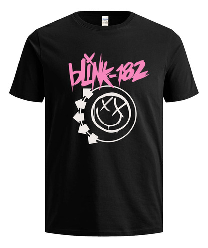 Camiseta 100% Algodon Diseño Rock Blink 182