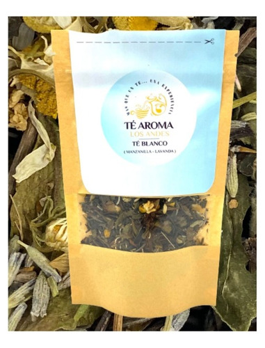 Té Blanco Pai Mu Dan (manzanilla-lavanda) 25 Grs.