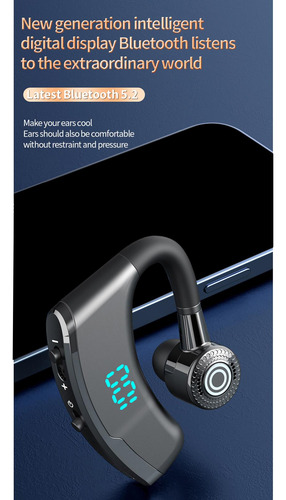 Auriculares Bluetooth Con Micrófono Incorporado Único A Prue
