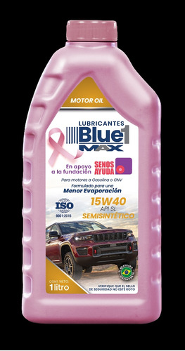 Aceite Semisintetico 15w40 Blue1 Rosa