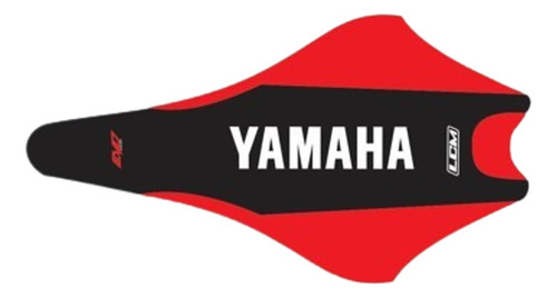 Funda Asiento Yamaha Negro Rojo Letra Blanca Yfz 450r Lcm