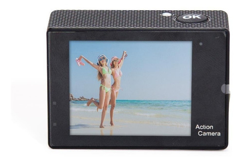 Câmera Digital 4k Adc 840 Amvox Com Case A Prova D´água