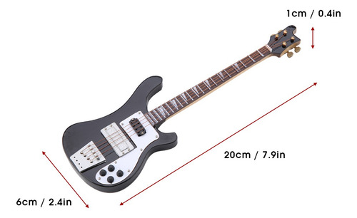 Adornos Para Instrumentos De Bajo Miniatura Modelo Musical I