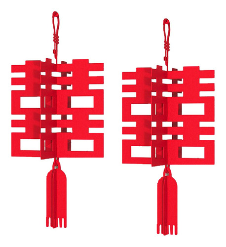 Decoración De Boda China, Farol Rojo, Adorno Colgante Para