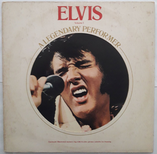 Lp Vinil Vg+ Elvis Presley A Legendary Performer Vol 1 Ed Us