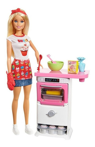 Barbie Chef De Pastelitos Set De Juego - Encontralo.shop