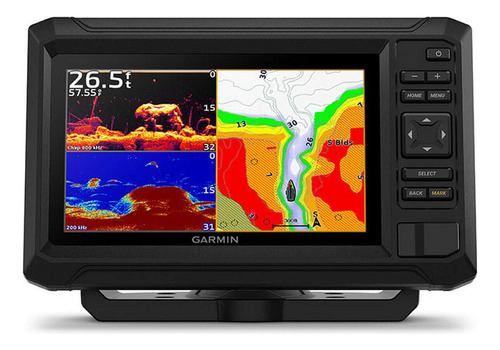 Gps E Sonda Echomap Uhd2 52cv Garmin Com Transducer Gt20 Black