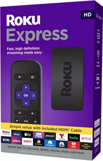 Roku Express 3930r Streaming Hdmi Netflix Disney+ Cuotas