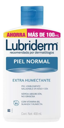 Lubriderm Crema Humectante 400ml