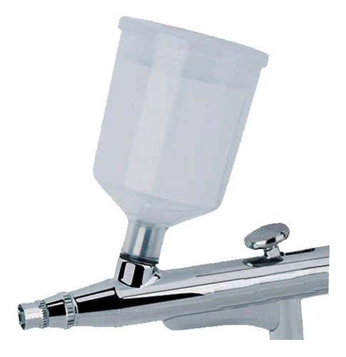 Aerografo Dupla Ação 02 Copos Bico 0,3mm P/ Pigmentação Wws