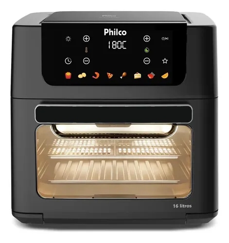 Air Fryer Oven Britânia 16L Digital com Visor PAF16C