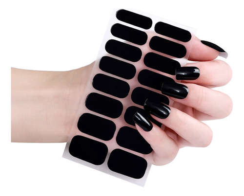 Juego De Pegatinas Para Uñas En Tiras (ze0328) Para Uñas Uv