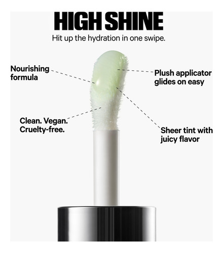 Aceite Labial Con Leche Kush Pink Magic, 5 Ml, Vegano, Libre