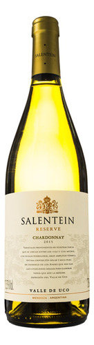 Salentein Reserva Chardonnay Vino blanco argentino Mendoza botella de 750 ml