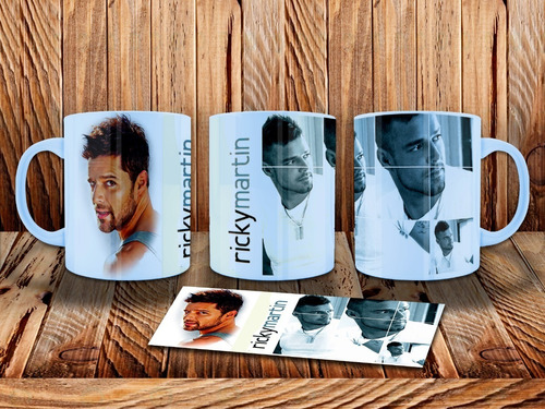 Taza De Ricky Martin De Plástico