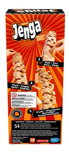 Hasbro Gaming: Juego Clasico De Jenga