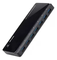 Comprar Uh720 Hub De 7 Puertos Usb 3.0 Con 2 Puertos De Carga