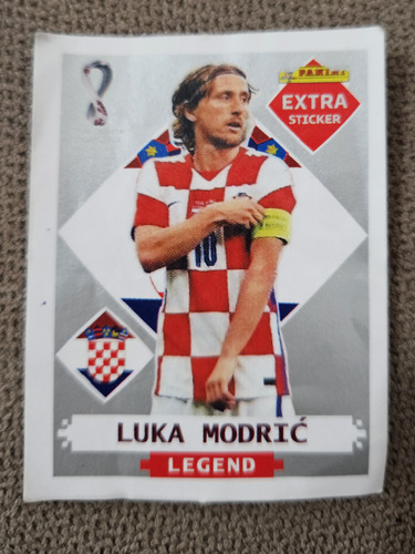 Cromo Extra Luka Modric 2022 Panini