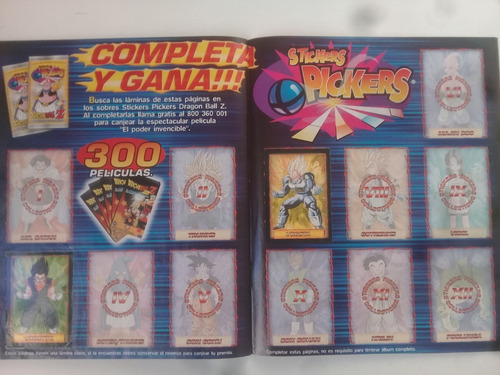 Album Dragon Ball Z 6 - Salo- Año 2000- (Usado)