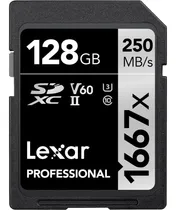 Comprar Lexar Memoria Sd Xc Uhs-ll 128gb 1667x 250mb\u002Fs 4k Silver