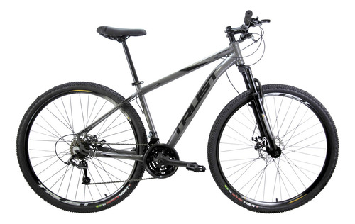 Bicicleta aro 29 Trust Tx 200 - 24 velocidades - Aluminio cor Grafite tamanho do quadro 19