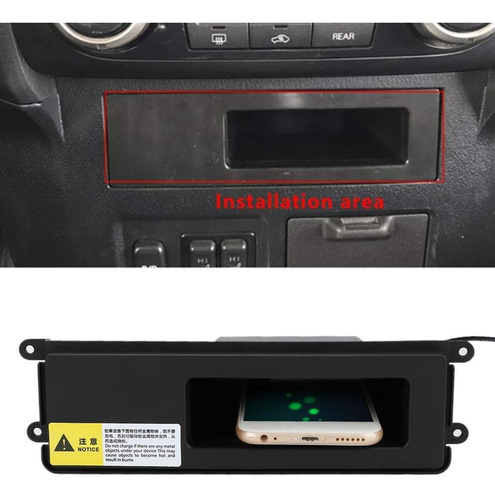 Compatible Con Nissan X-trail/qashqai 2019-2020 Qi Wireless 