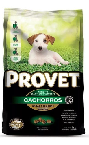 Provet Cachorro Raza Pequeña 15 Kg Mascota Food