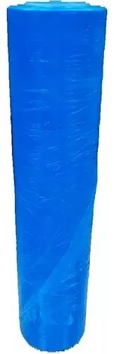 Rollo Bobina Stretch De Plastico Envoplast Azul 50cm 450mts